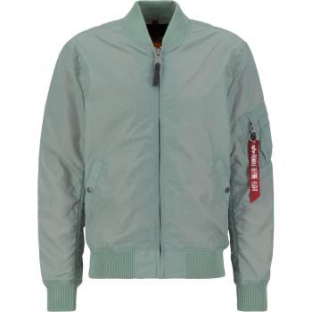 Alpha Industries Men's MA-1 TT Bomber Jacket in Dusty Green, Size S