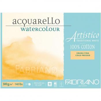 Fabriano Artistico Bloquear tradicionales no 140lb 14x20 15 hojas