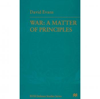 War: A Matter of Principles