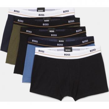 Pack de 5 Boxers BOSS Trunk Esenciales Multicolor para Hombre - Talla S