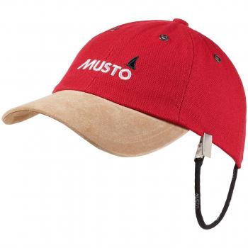 2016 MUSTO Evo Original Crew Cap in True Red AE0191