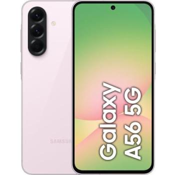 Samsung Galaxy A56 - Smartphone 5G 128 GB Rosa 6.7 Dual SIM 50 MP Android 15