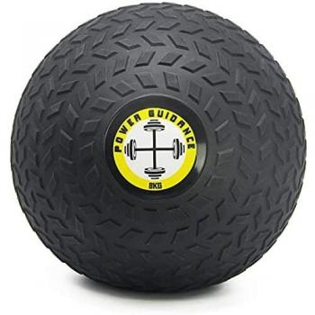 POWER GUIDANCE Slam Ball Balón Medicinal Antideslizante Ideal para los Ejercicios de Functional Fitness - 8kg