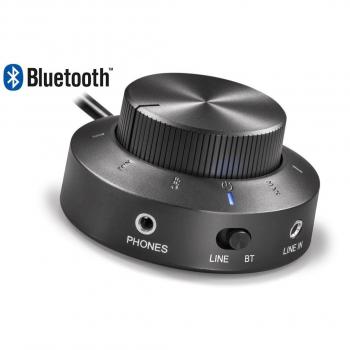 Wavemaster Streamport 2 - Controlador con Bluetooth integrado para sistemas audio 2.1, Negro