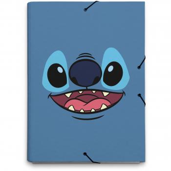 Carpeta A4 con Gomas y Solapas Disney Stitch Tropical Premium