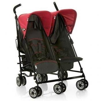 Hauck Turbo Duo - Cochecito, color caviar y tango