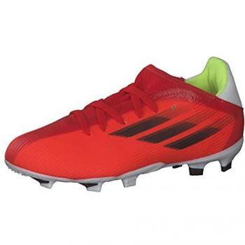 Adidas Botas De Fútbol X Speedflow.3 FG, Zapatillas Deportivas, Color Rojo/NEGBÁS/Rojsol, Talla 34 EU