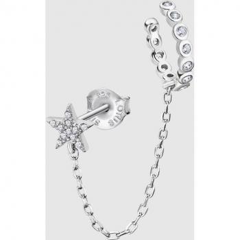 Pendientes cadena Lotus Silver LP3338-9/1 Ear Party de plata