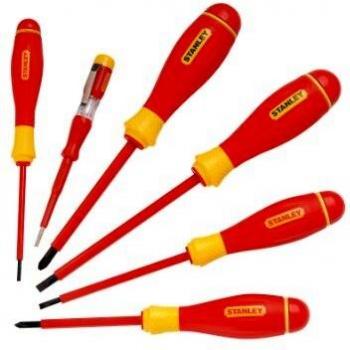 Stanley 065441 FatMax Screwdriver Set Insulated Phillips and Parallell