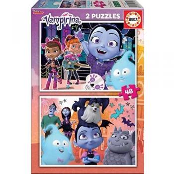 Educa Borrás-2X48 Vampirina Puzzle