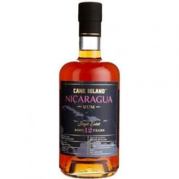 Ron Cane Island Nicaragua 12 Años 70 cl