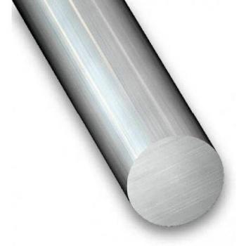 Varilla Redonda de Aluminio Bruto 1 m x Ø 8 mm