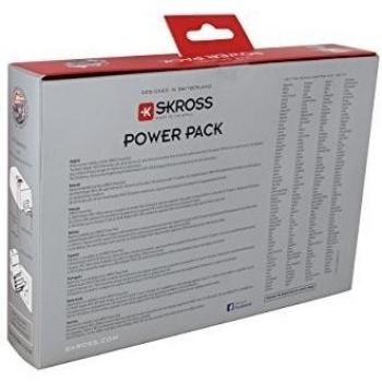 Skross Power Pack - Batería MUV USB SOS, color blanco