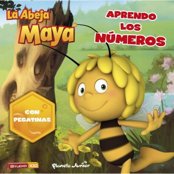 La Abeja Maya. Aprendo los números: Con pegatinas