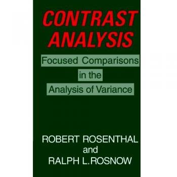 Análisis de Contraste - Edición en Rústica de Rosenthal, Robert