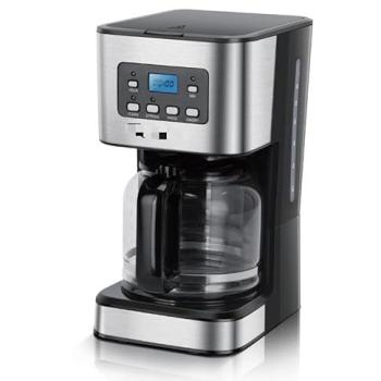 Cafetera de Goteo Aigostar Darcy X 950W 1,5L con Temporizador Programable, Pantalla LCD, Filtro Reutilizable, Auto Apagado y Función Mantener Caliente