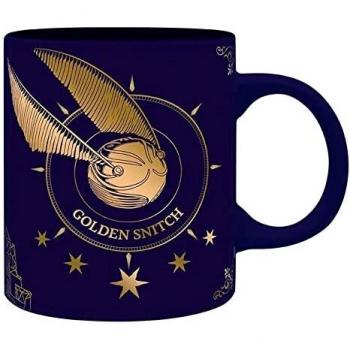 Taza Harry Potter - Snitch Dorada - Cerámica 320 Ml