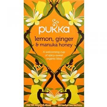 Pukka Infusion Jengibre Limon Y Manuka 20 Filtros Bio 200 ml
