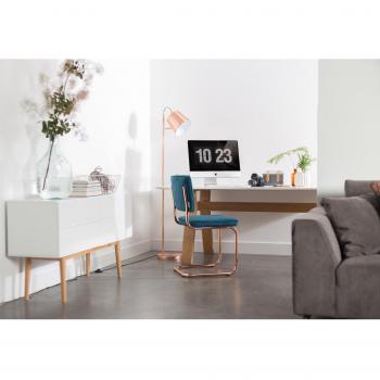 Zuiver 4100005 High on Wood Aparador 2DR 1DO, vinilo, 120 x 40 x 71,5 cm, color blanco