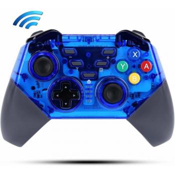 Maegoo Mandos Controlador Inalámbrico para Nintendo Switch, Bluetooth Wireless Switch Pro Controller Soporte Dual Motor Incorporado Vibración Gyro-Axis y Función Turbo
