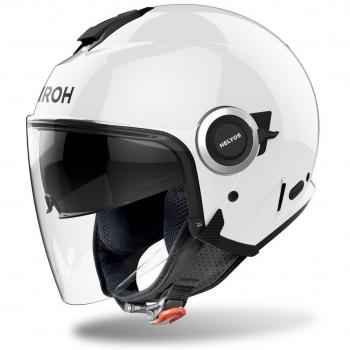 Airoh Casco Jet Helios Color Blanco Brillante - Tipo: Casco Jet, Color: Blanco Brillante, Modelo: Helios, Talla: XS