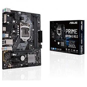 ASUS PRIME H310M-E R2.0 - Motherboard - micro ATX - LGA1151 Socket - H310 - USB 3.1 Gen 1 - Gigabit LAN - onboard graphics