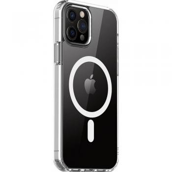 Funda PURO Lite MAG transparente para iPhone 13 Pro y modelos anteriores