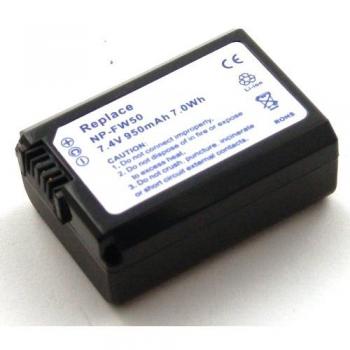 Batería compatible con Sony a37, Alpha 5000, Alpha 5100, Alpha 6, Alpha 7, DLSR A33, ILCE-5000, ILCE-5100, ILCE-6000, ILCE-7, ILCE-7/B, ILCE-7K/B, ILCE-7R/B, ILCE-7S, NEX-3, NEX-3A, NEX-3D, NEX-3DB, NEX-3DR, NEX-3DS, NEX-3DW, NEX-3K, NEX-3KS, NEX-3N, NEX