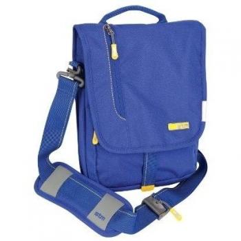 STM Linear - Bolso bandolera para iPad y portátil de 10, color azul