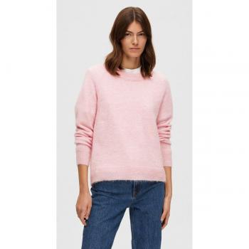 Selected Femme Jersey de mujer con cuello redondo