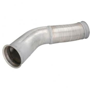 Tubo de escape DINEX 67121, dimensiones: 560mm longitud, 250mm diámetro exterior, 140mm diámetro interior