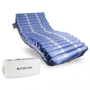 Colchón Antiescaras de Aire Alternante Mobiclinic® Pro Mobi 4 Plus, 200x120x22 cm, Compresor Silencioso, 20 Celdas de Aire, para Escaras Grado