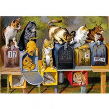 Cats Got Mail 300-Piece Large Format Puzzle by Ravensburger