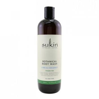 Sukin Botanical Body Wash - Lime & Coconut 500ml