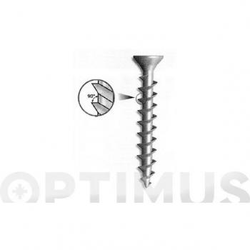 Tornillo métrica DIN-933 hexagonal 8.8 cincado 6x60 (BL.)