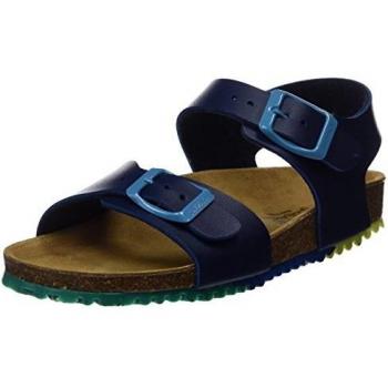 Garvalín 172346, Sandalias con Punta Abierta para Niños, Azul