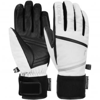 Guantes de esquí Reusch Tessa Stormbloxx - Guantes impermeables y transpirables, aislamiento térmico, puños ajustables, diseño ergonómico, palma antideslizante, compatible con pantallas táctiles