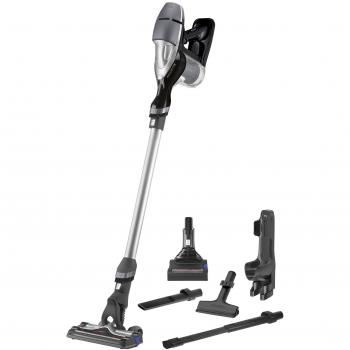 Rowenta Air Force 360 RH9086WO Aspiradora de mano sin cable, cabezal LED, batería Ion-litio 21.9 V, hasta 30 min, sin bolsa, accesorios para hogar, coche, pelo mascota, tapicerías y zonas estrechas