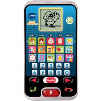 Teléfono Inteligente Vtech para Niños - Juguete Educativo con 12 Juegos, 5 Tonos de Llamada y Micrófono, Multicolor, Unisex (3-6 años)