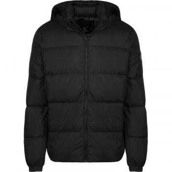 Calvin Klein Jeans Hooded Chaqueta de Plumas CK Black