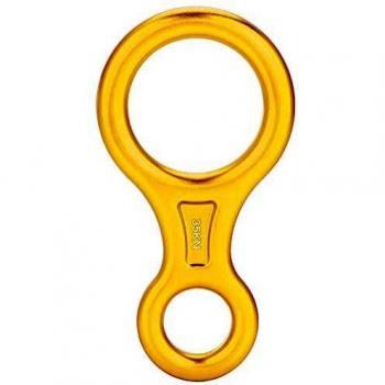 Alomejor Escalada Rappel Safety 35KN Montañismo Escalada Figura 8 Cuerda Descensor Anillo