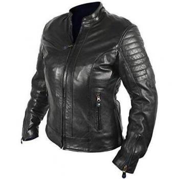 Overlap Chaqueta de Moto Stela, Negro, XS