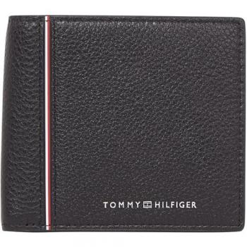 Cartera de piel Tommy Hilfiger Corp para hombre, color negro, tamaño único