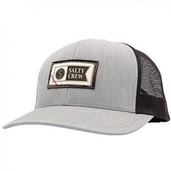 Salty Crew Topstitch Retro Trucker - Gris, Talla única