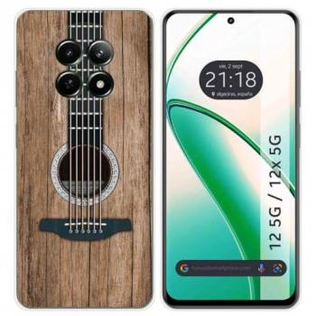 Funda de Silicona Diseño Madera para Realme 12 5G / 12x 5G con 11 Dibujos