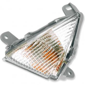 Luz intermitente VICMA 9857 Izquierda - Piloto intermitente, color rojo, tipo de montaje lateral, compatible con motocicletas y scooters, diseño compacto y ligero, fácil instalación