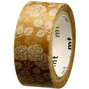Cinta de enmascarar MT Kraft flores multicolores - diseño floral