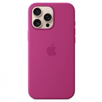 Apple Funda de silicona con MagSafe para iPhone 16 Pro Max - Fucsia