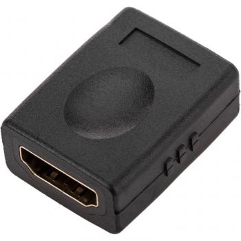 BeMatik Adaptador HDMI Hembra/Hembra - Adaptador HDMI de tipo HDMI-A hembra a HDMI-A hembra