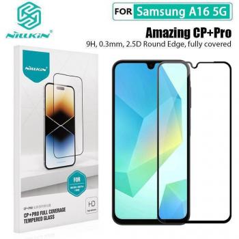 NILLKIN CP+Pro Tempered Glass Screen Protector for Samsung Galaxy A16 5G - Anti-Explosion, 2.5D Full Glue